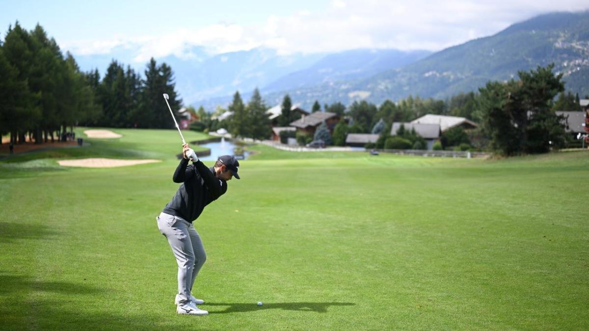 French golfer Adrien Saddier